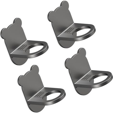 Juego de 4 soportes para gel de ducha, organizador para botellas de champú y baño (1/5)