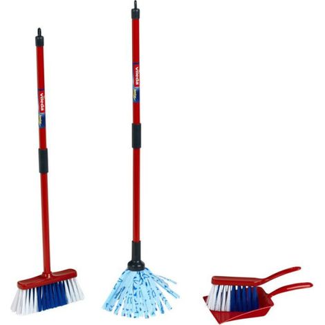 Set de ménage Vileda - KLEIN - 6823 - 4 pieces - Jouet d'imitation - Des 3 ans (1/5)