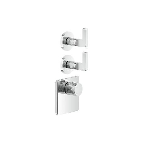 Gessi Inciso- Juego premontado para termostato oculto de 3/4 de