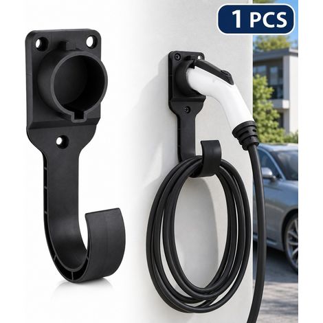 1 Pièce, Support de Connecteur de Recharge pour Véhicule Électrique, pour Extérieur (1/5)