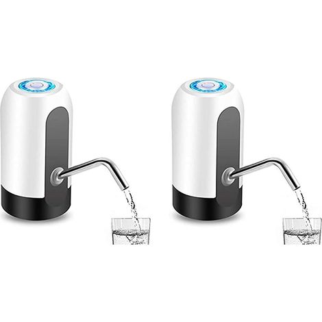 Pompe à eau électrique rechargeable par USB automatique, distributeur d'eau électrique portable de 5 gallons avec interrupteur pour bouteille d'eau (1/5)