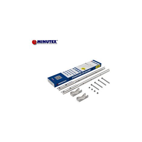 STENDIBIANCHERIA DA BALCONE ASTE FISSE CF 2 PZ