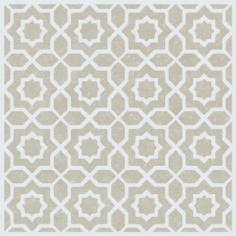 12 losas adhesivas para paredes, baldosas de pared Lina beige, 15,25x15,25 cm, caja de 6 - Dc-fix