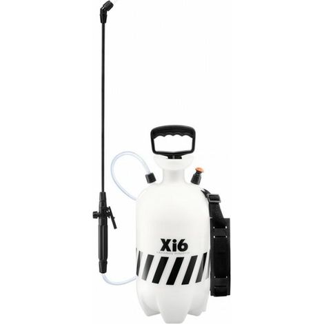 Kwazar, modelo WTR1245, Pulverizador de compresión TRADSPRAY600, 6L, ideal para aplicaciones en jardinería y agricultura, eficiente y robusto, fácil de usar