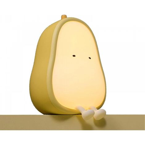 Lampe de nuit pour bébé "poire", lampe pour enfants réglable, lampes pour enfants à piles rechargeables, autonomie de 120 heures. (1/5)