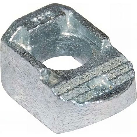 Crapaud de fixation type BA talon 1 - M16 - Galvanisé - BA1G16