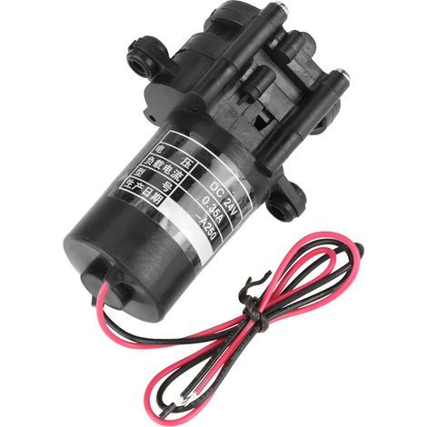 ZC‑A250 DC24V Mini pompe à eau à engrenages en plastique auto-amorçante résistante à la corrosion (1/5)