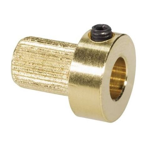 Inserto per giunto Ottone Inserto connettore in ottone da 6 mm per modellino navale Ø foro: 6 mm (Ø x L) 13 mm x 15 mm