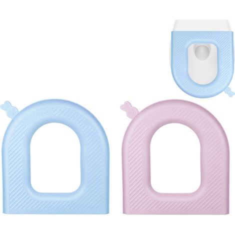 Coussin De Siege De Toilette - Forme O - Lavable Et Reutilisable - Pour Siege Standard - 1 Unite (1/5)
