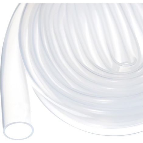 1 Tubo di Silicone, Trasparente, 12mm DI 14mm, Flessibile, Industria, Agricoltura Acquario (1/5)