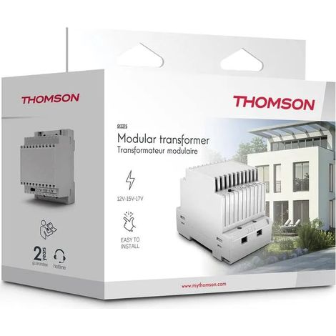 Alimentatore 12/15/17 Volt 1.5A Avidsen ricambio Thomson modulare din