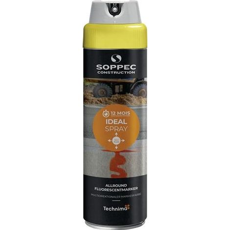Espray de marcado 500ml amarillo (por 12) (1/5)