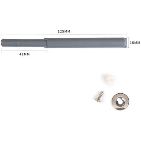Fermeture magnétique push-open pour meuble – Lot de 10 pièces, ouverture/fermeture silencieuse par simple pression