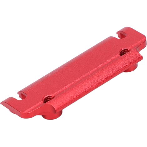 Support en alliage d'aluminium haute pression pour transmission avant/arrière - Amélioration pour véhicule RC Arrma 1/8 KartonRed (1/5)