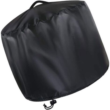 1 Set Fire Pit Dust Cover Barbecue Oven Cover Park Fire Pit Cover Patio Fire Pit Cover Outdoor Chimney Protection(D18H15 inch) (1/4)