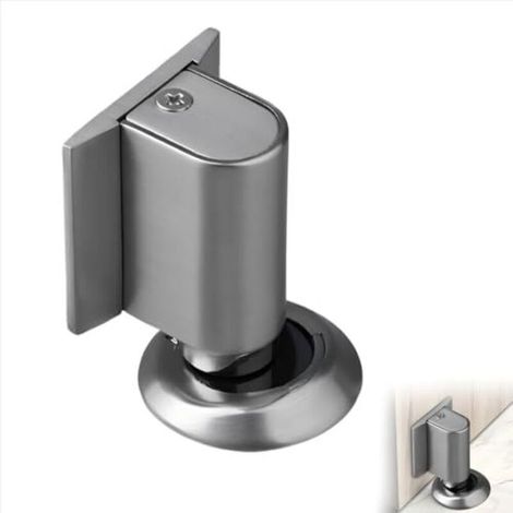 Magnetischer Türstopper für den Boden (Neu für 2025) – Magnetischer Türstopper mit Klebeband und Schrauben, selbstklebender Türdämpfer, Wandschutz, Türstütze für...