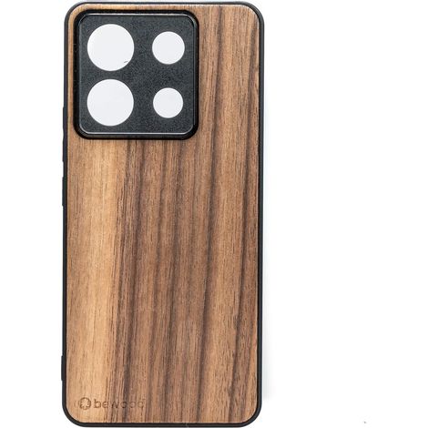 Bewood Holzhülle für Xiaomi Redmi Note 13 Pro 5G AMERIKANISCHER WALNUSS (1/2)