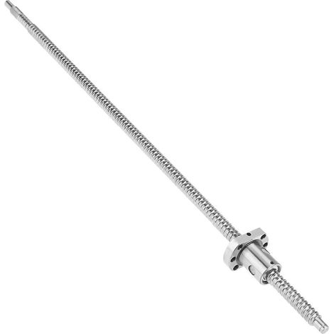SFU1204 500 mm Kugelumlaufspindel mit Kugelmutter, spielfrei, ohne seitliche Stützen