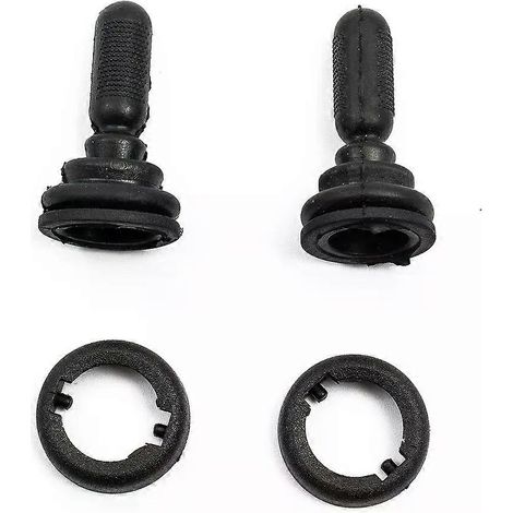 Schwarzer Innenverstellknopf für Außenspiegel (schwarz) für Ford Fiesta MK6 (2001–2006) – Ersatzteile – JXLGV (1/4)
