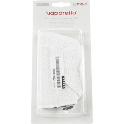 KIT CHIFFONS X 2 POUR PETIT ELECTROMENAGER   POLTI - PAEU0332