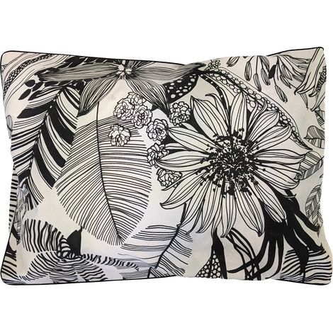 Taie d'oreiller percale de coton ALBA 50x70 cm (1/5)
