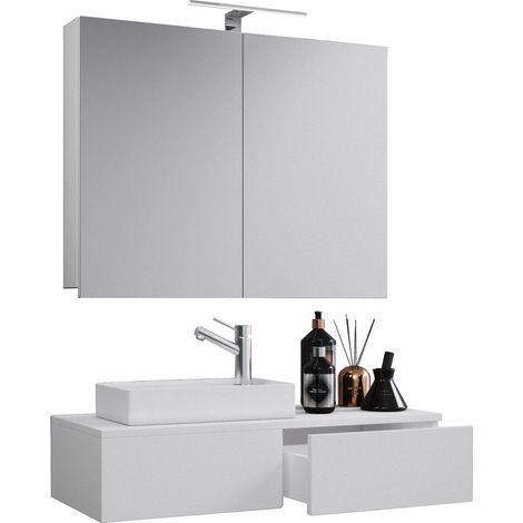3tlg Waschplatz Waschtisch Gudas Schrank