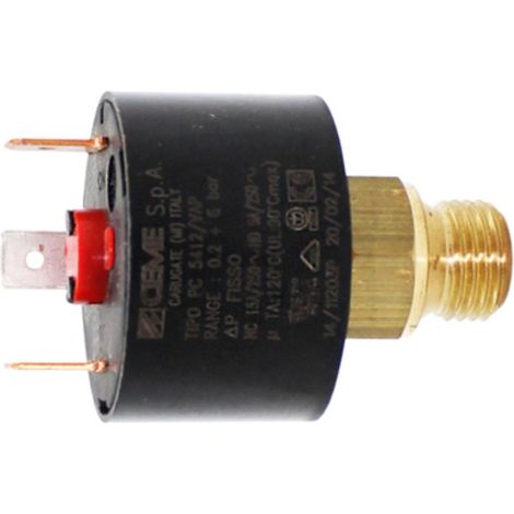 Presostato seguridad agua 1/4M GP600 0,2-3 bar