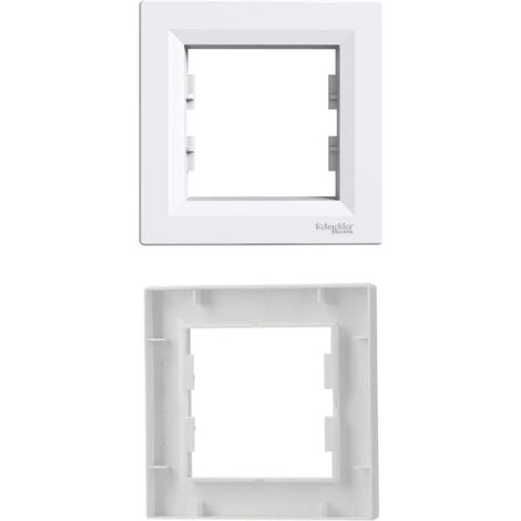 Prise Schuko, variateur, interrupteur, TV SAT, Cadre 1 compartiment (1/5)