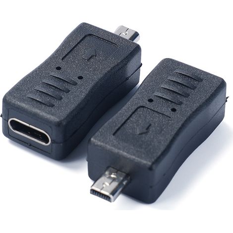 Type-C female to mini 8 pin male adapter, T-type camera adapter, photo charging and transfer converter. (1/5)