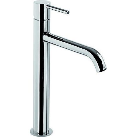 GRIFO MONOMANDO ALTO PARA LAVABO CON MANETA