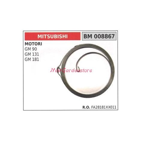 Molla avviamento MITSUBISHI motopompa GM 90 131 181 008867