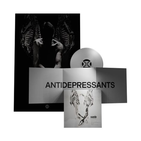 SUEDE ANTIDEPRESSANTS INDIES COLOR LP POSTER