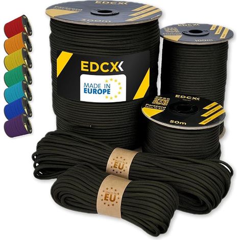 Paracord 4 mm Colours 4mm Nylon Rope 550 Type III Cord (1/5)