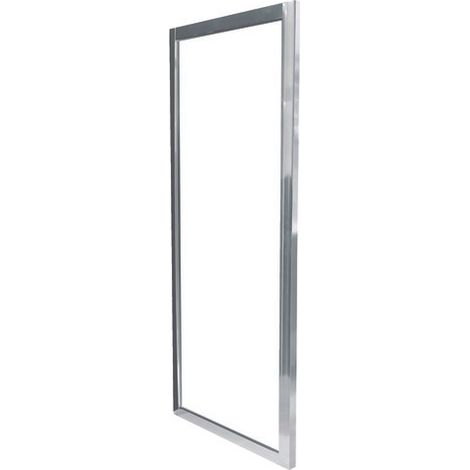 ONDEE - Mamparas de baño EKLA - Mamparas de baño fija  - Vidrio templado - Acabados cromados - 80x185x0,6cm (1/4)
