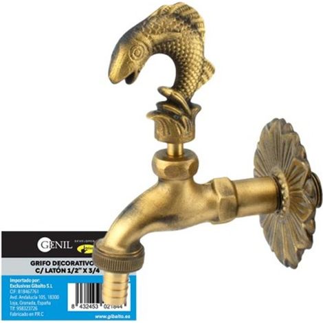 Grifo decorativo pez, Genil