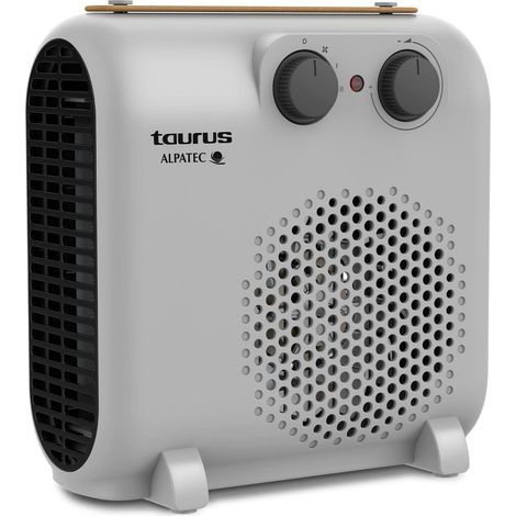 Termoventilatore orizzontale e verticale da 2000 W, grigio - TROPICANO UP&DOWN - Taurus (1/5)