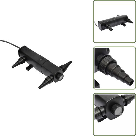 UVC Klärer 36W für Teich von 35.000 L - UV Klarer - Teichfilter - UVC Lampe - Algenbekämpfung - Teichwasserreinigung (1/5)