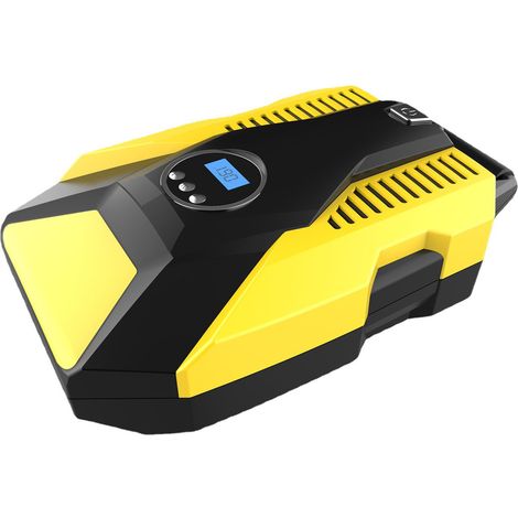 Car Tire Inflator Digital Air Compressor 12V 160PSI Portable Dual Cylinder Electric Emergency Tire Air Pump for Motorcycle (1/5)