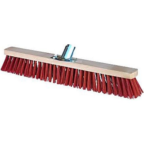 Spazzatrice stradale 80 cm PVC rosso MERCIER - 84081