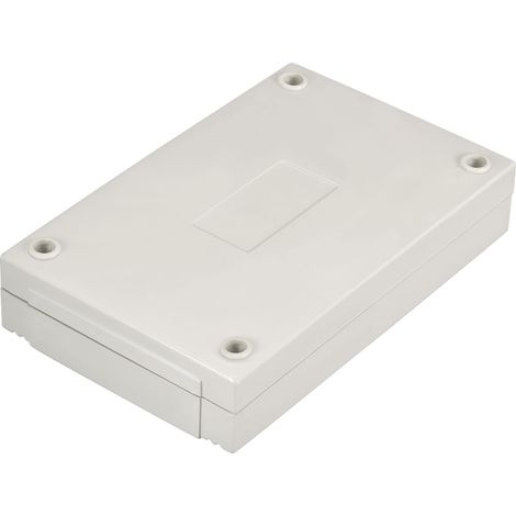 Boîte Jonction Étanche 125x80x32mm ABS sans Vis pour Projet électrique Gris Paquet 2 (1/5)
