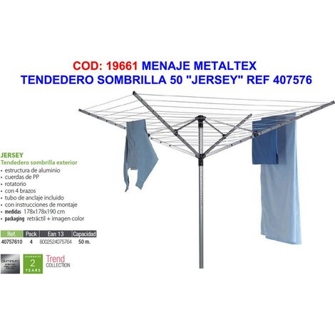 Stendino per ombrellone Metaltex 50 jersey