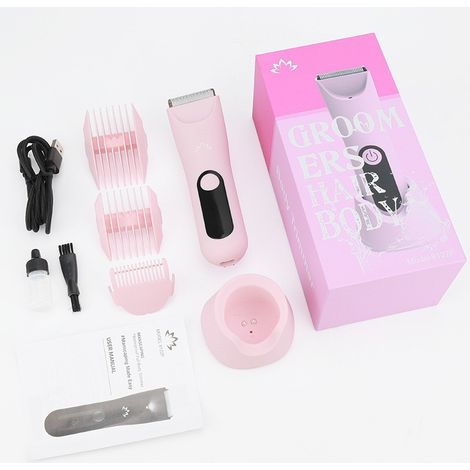 Rasoir pour femmes, nouveau modèle Elios 2025, rasoir multifonction pour femmes, adapté au bikini, étanche IPX7, avec chargeur USB, idéal pour la ligne du bikini, les jambes, les aisselles