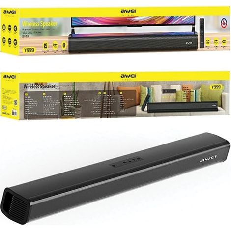Barre de son Bluetooth Awei Y999 Noire
