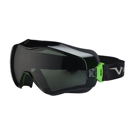 Mascarilla protectora UNIVET - negra y verde