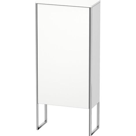 Armoire Duravit XSQUARE 1121x500x236mm ouverture droite blanc mat