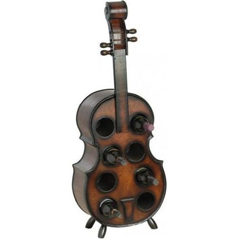 Weinregal Flaschenregal Cello Flaschenständer 102 cm aus Holz Flaschenhalter Bar