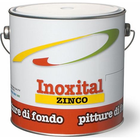 ANTIRUGGINE FONDO PRIMER INOXITAL ZINCO  500ML GRIGIO ZINCO V