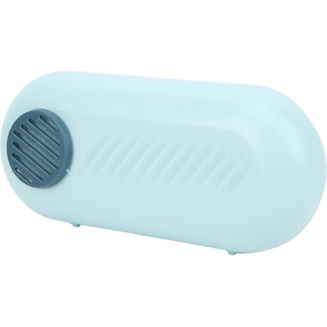 Étui à lunettes de soleil pour voiture désodorisant parfumé purificateur d'air multifonction anti-poussière anti-rayures universel bleu (1/5)
