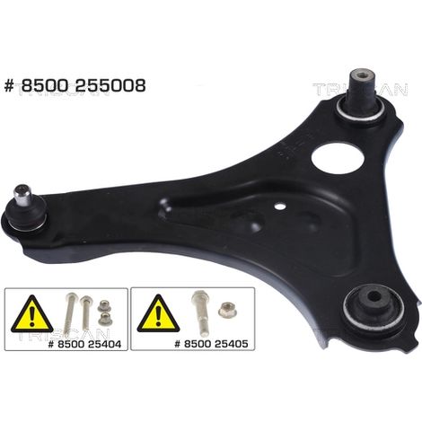 Bras de liaison, suspension de roue Triscan 8500 255008 RENAULT 453 330 29 00