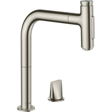 hansgrohe Metris Select M71 Mélangeur de cuisine 2 trous 200, (1/3)